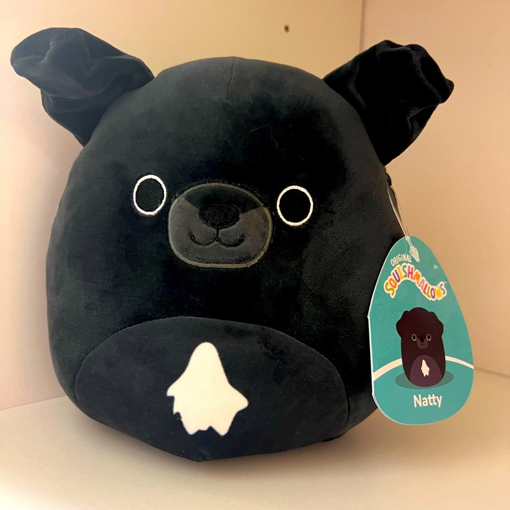 COPY - Squishmallow Natty the Retriever Mix NWT 7.5 inch